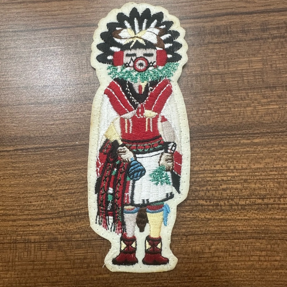 Colorful Morning Kachina Embroidered Patch